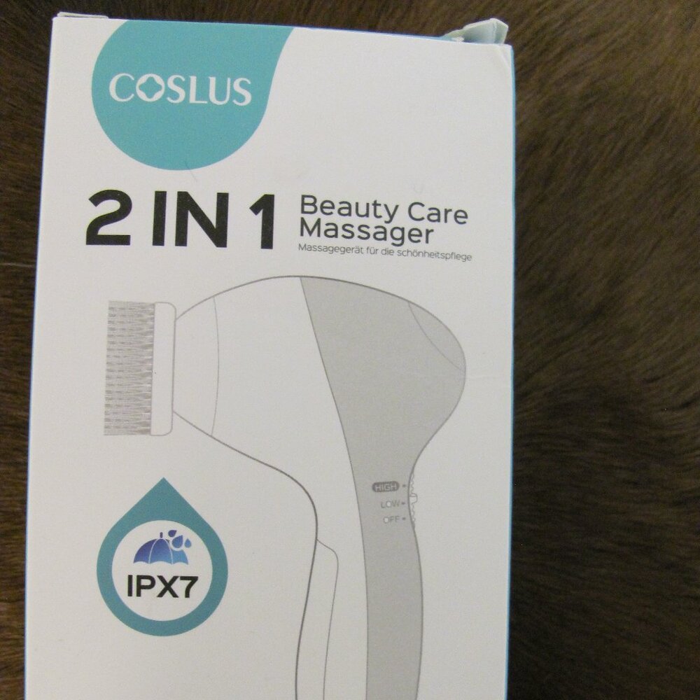 COSLUS 2 IN 1 BEAUTY CARE MASSAGER NEW IN‎ PACKAGE